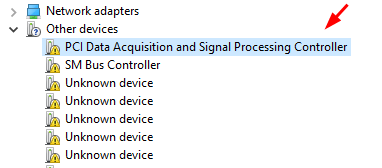 pci data acquisition and signal processing control